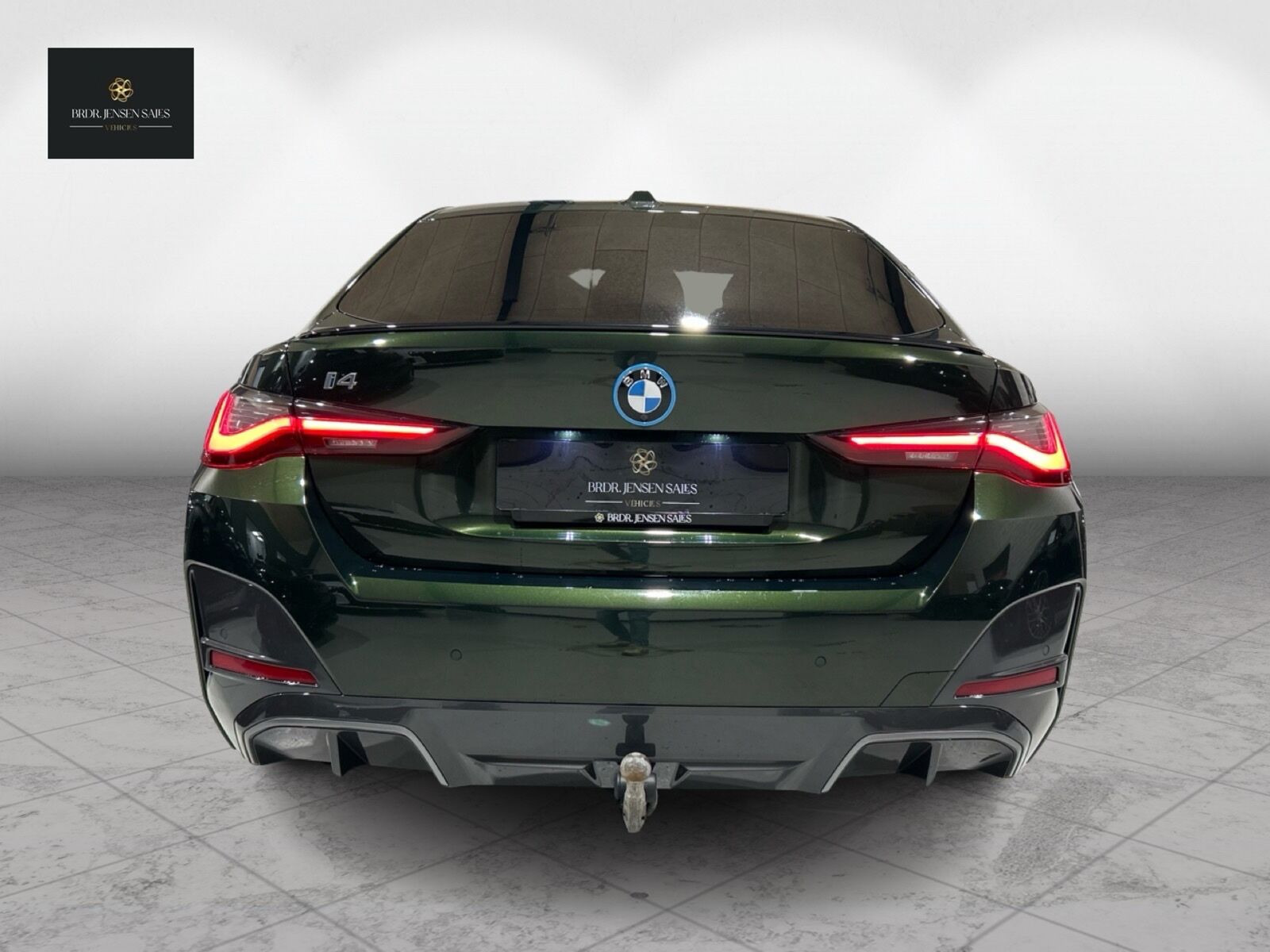 Grøn BMW i4 fra 2023