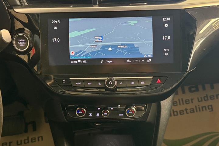 Sølv Opel Corsa-e fra 2022
