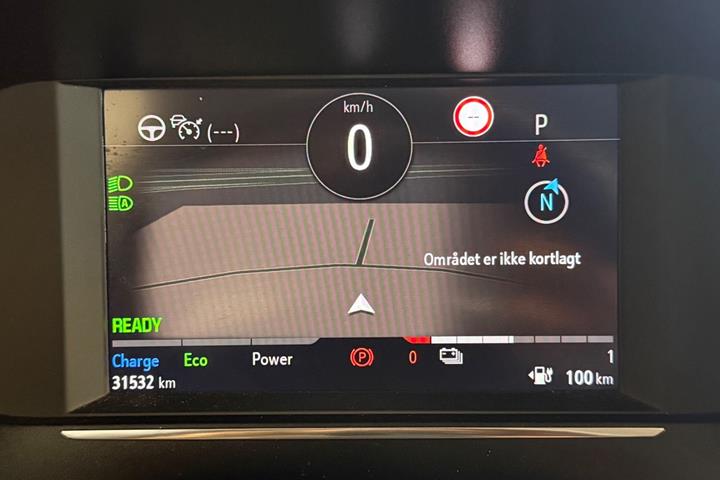 Sølv Opel Corsa-e fra 2022