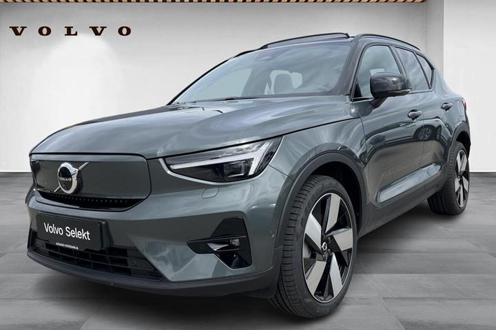 Grøn Volvo EX40 fra 2026