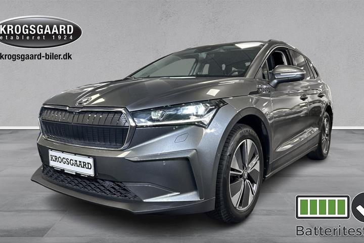 Grå Skoda Enyaq fra 2022