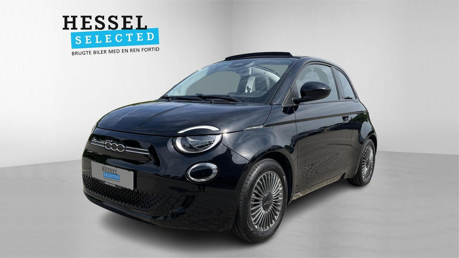 Sort Fiat 500e fra 2023