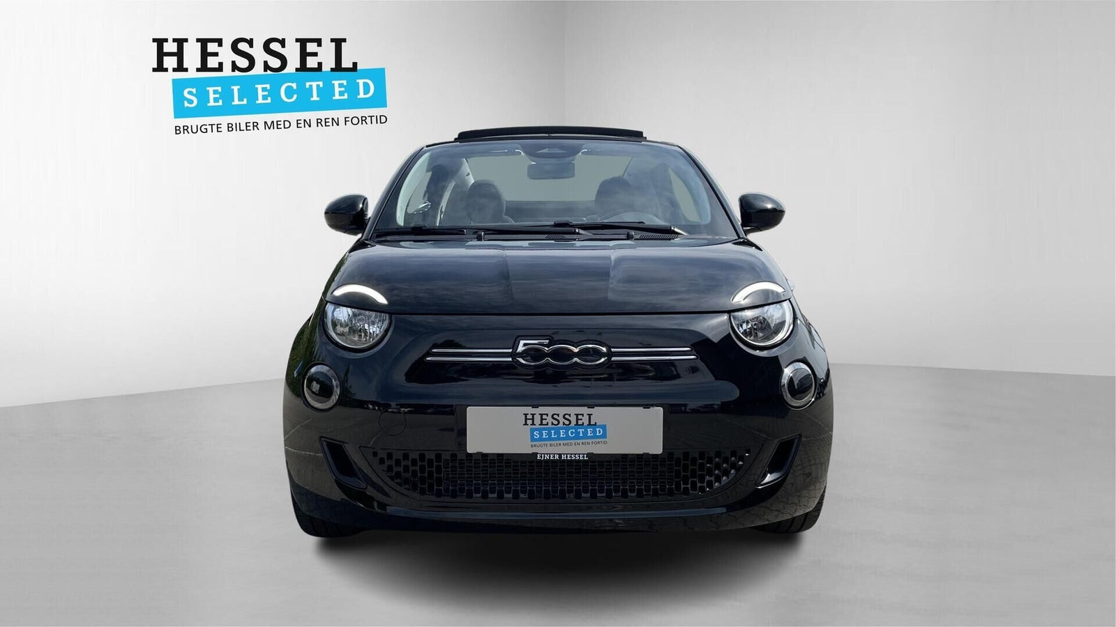 Sort Fiat 500e fra 2023