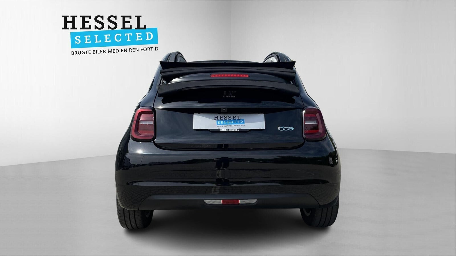 Sort Fiat 500e fra 2023