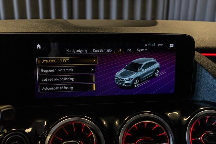 Sort Mercedes GLA250 e fra 2022
