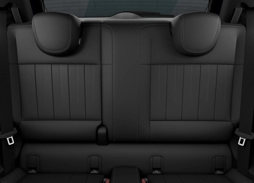 Blå Mini Cooper SE fra 2024