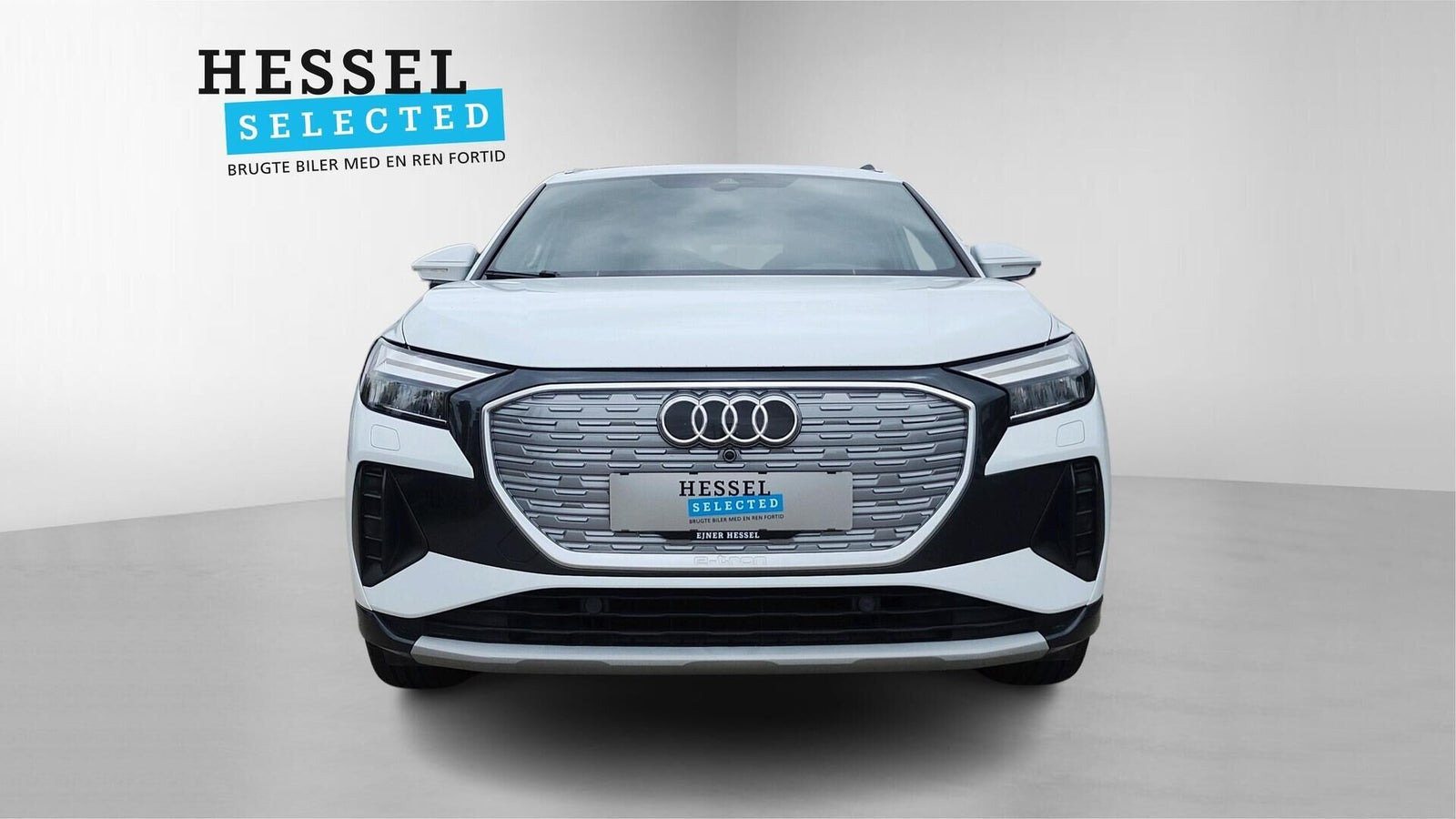 Hvid Audi Q4 e-tron fra 2022