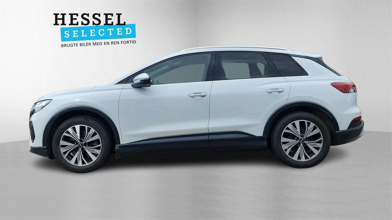Hvid Audi Q4 e-tron fra 2022