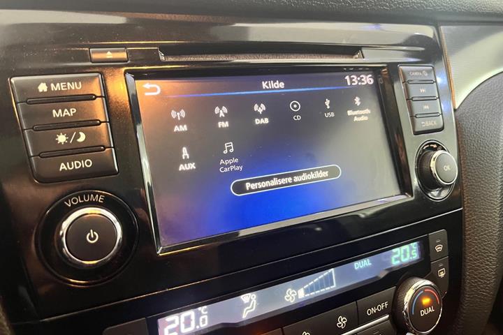 Hvid Nissan Qashqai fra 2019