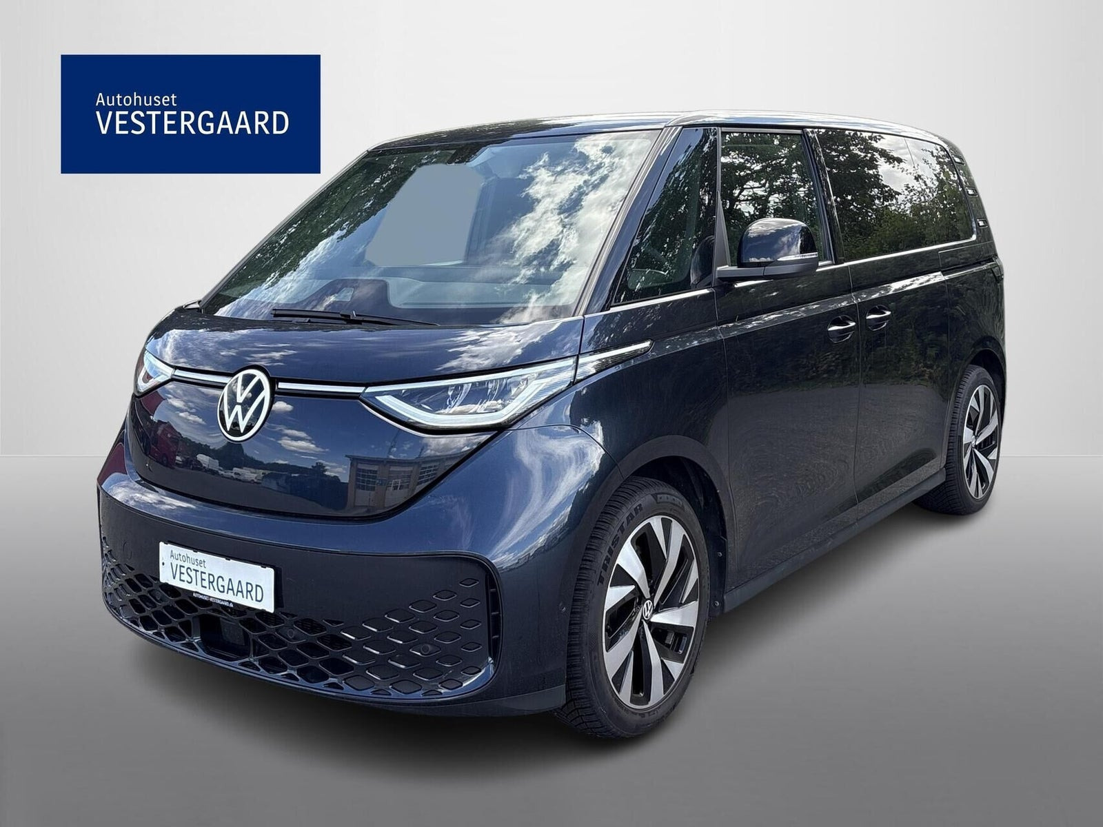 Blå VW ID.Buzz fra 2024