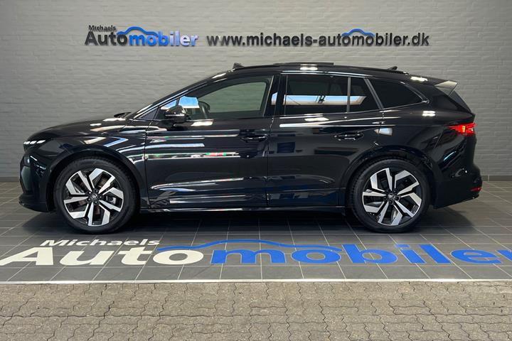Sort Skoda Enyaq fra 2025