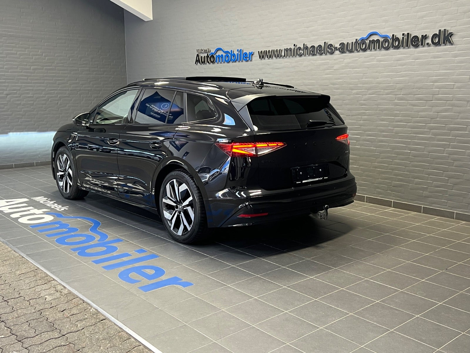 Sort Skoda Enyaq fra 2025