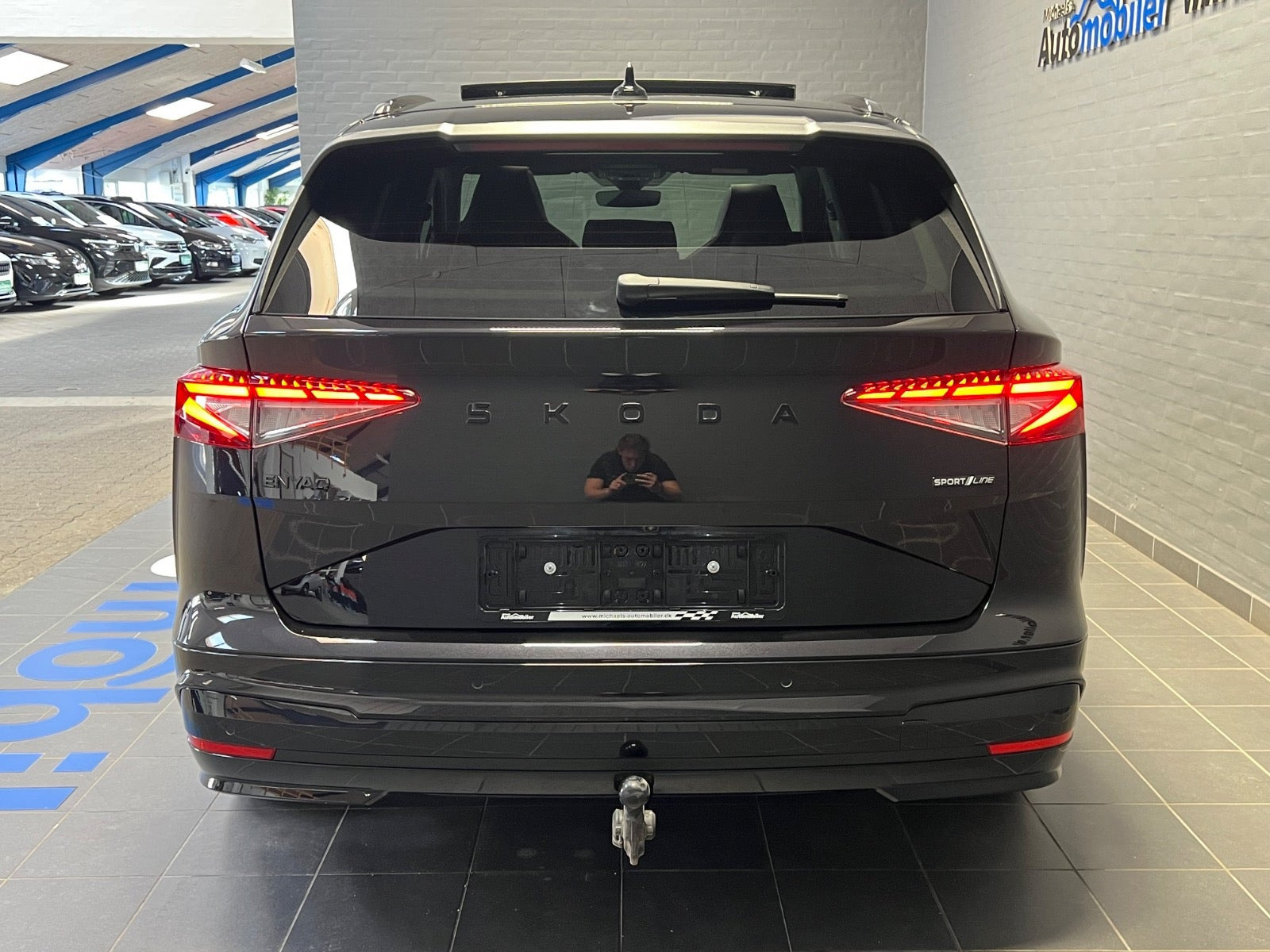 Sort Skoda Enyaq fra 2025