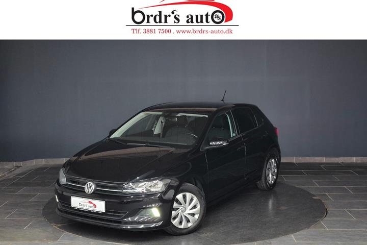 Sort VW Polo fra 2020