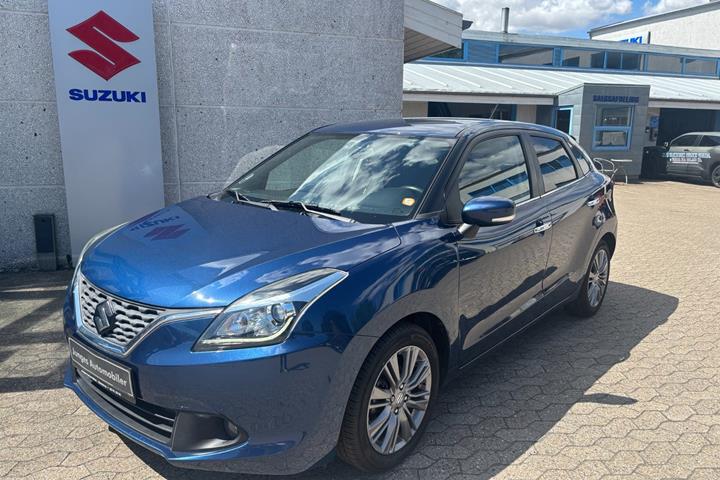 Blå Suzuki Baleno fra 2019