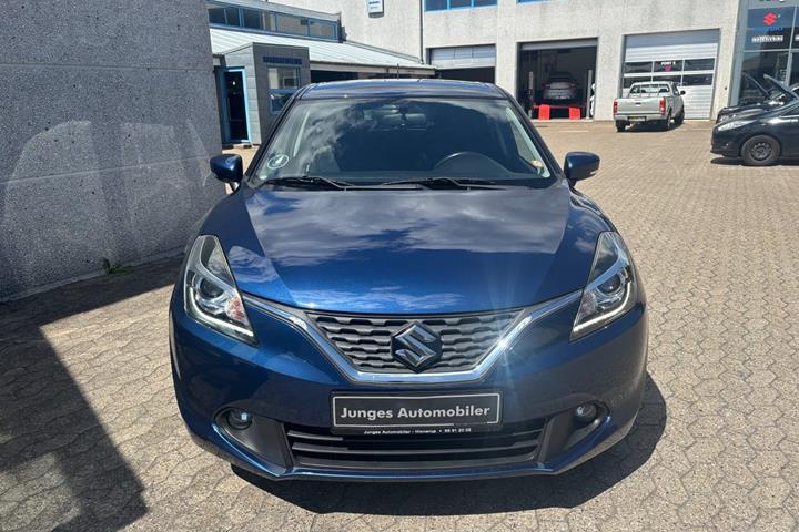 Blå Suzuki Baleno fra 2019