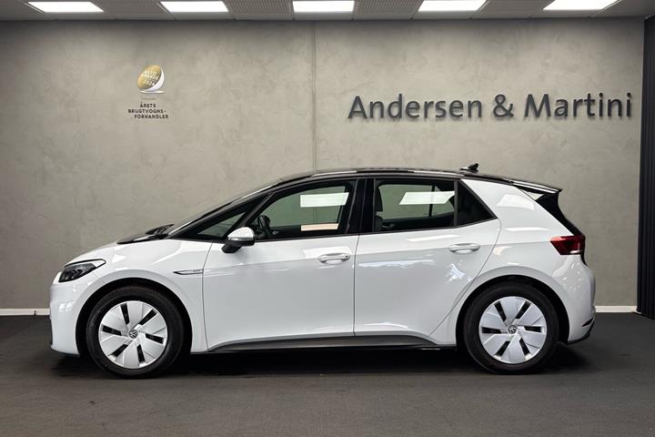 Hvid VW ID.3 fra 2022
