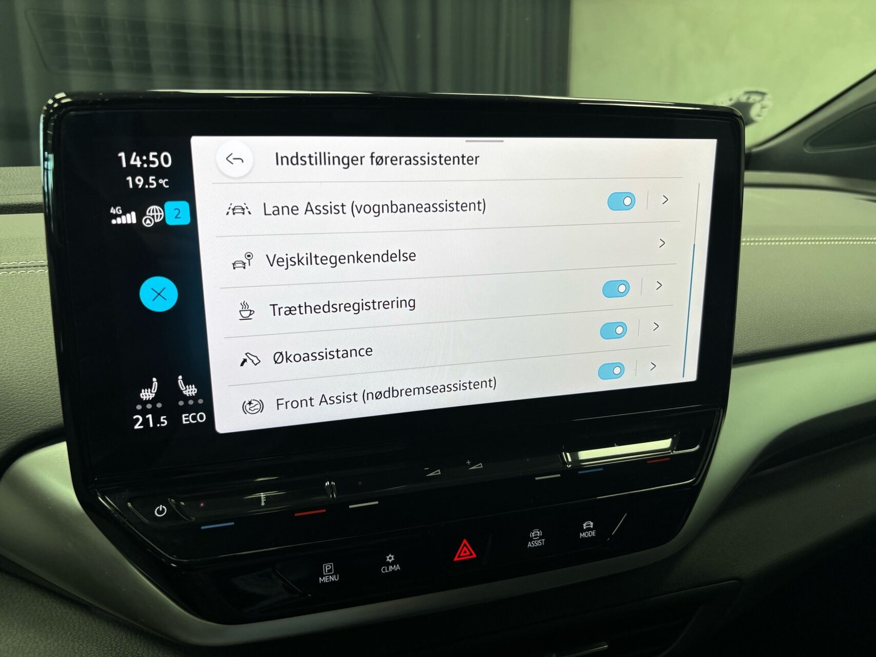 Grå VW ID.5 fra 2023