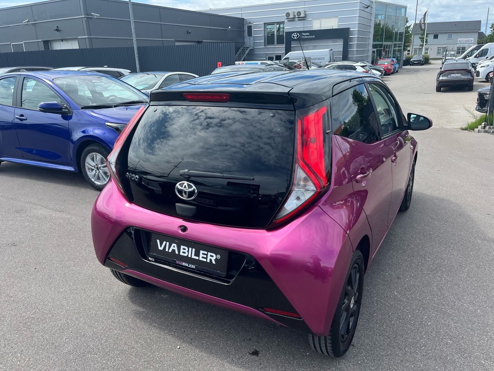 Lilla Toyota Aygo fra 2019