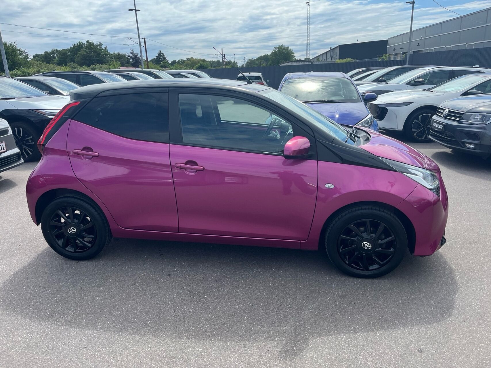 Lilla Toyota Aygo fra 2019