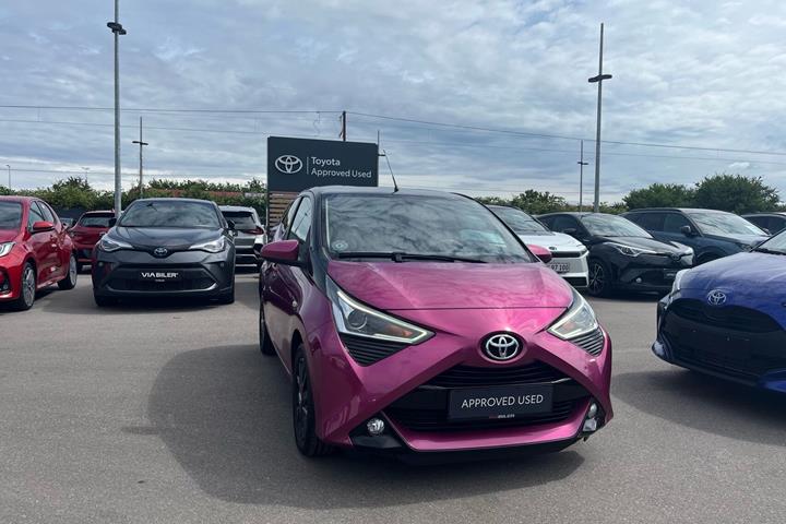 Lilla Toyota Aygo fra 2019