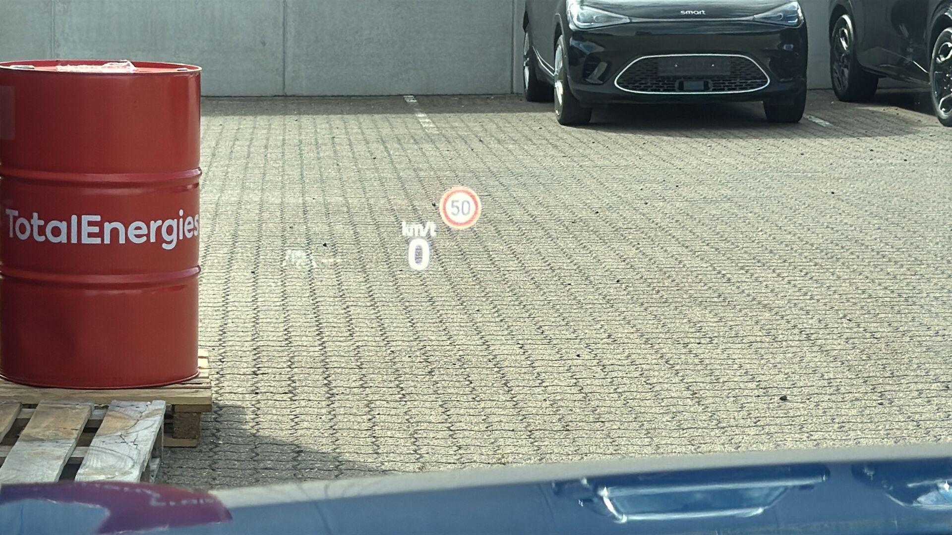 Blå Ford Capri fra 2025