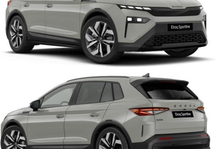 Grøn Skoda Elroq fra 2026