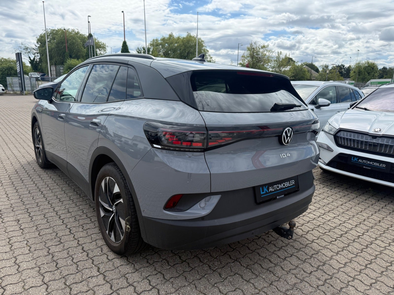 Grå VW ID.4 fra 2022