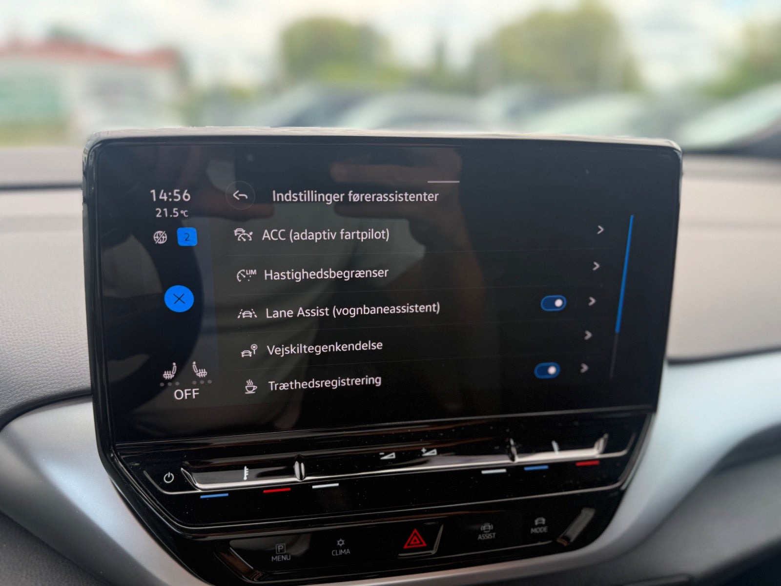 Grå VW ID.4 fra 2022