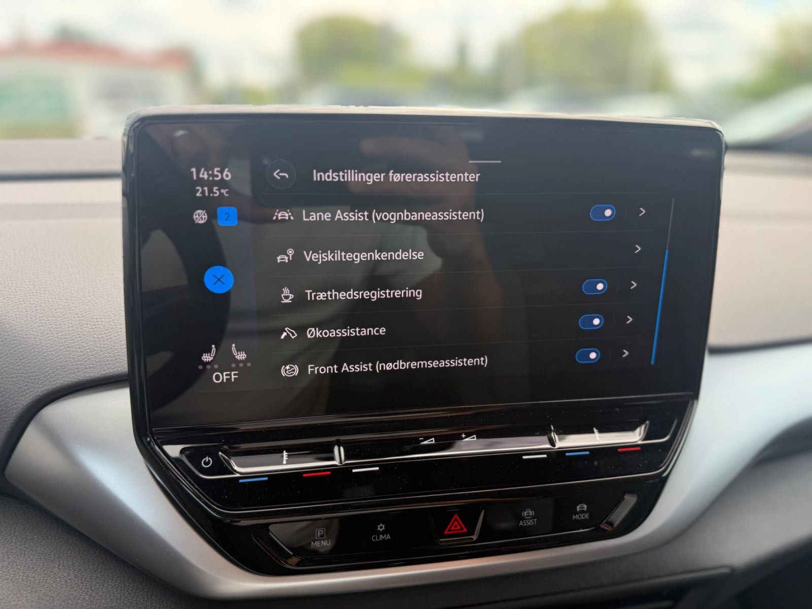 Grå VW ID.4 fra 2022