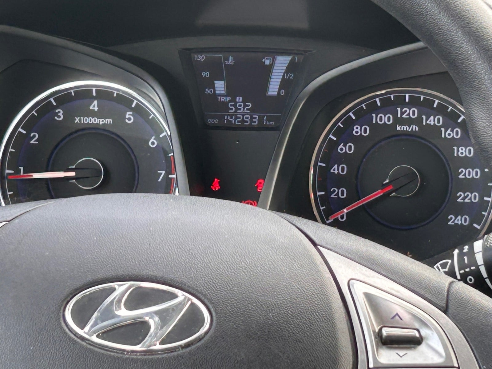 Grå Hyundai ix20 fra 2014