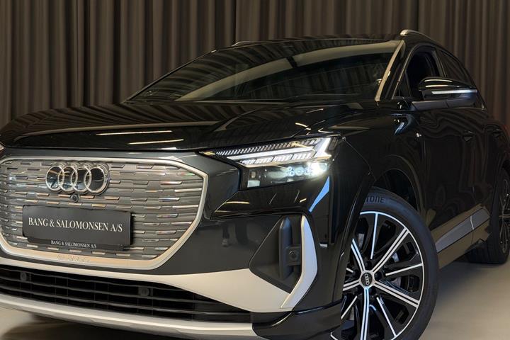Sort Audi Q4 e-tron fra 2022