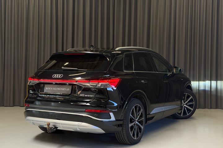 Sort Audi Q4 e-tron fra 2022