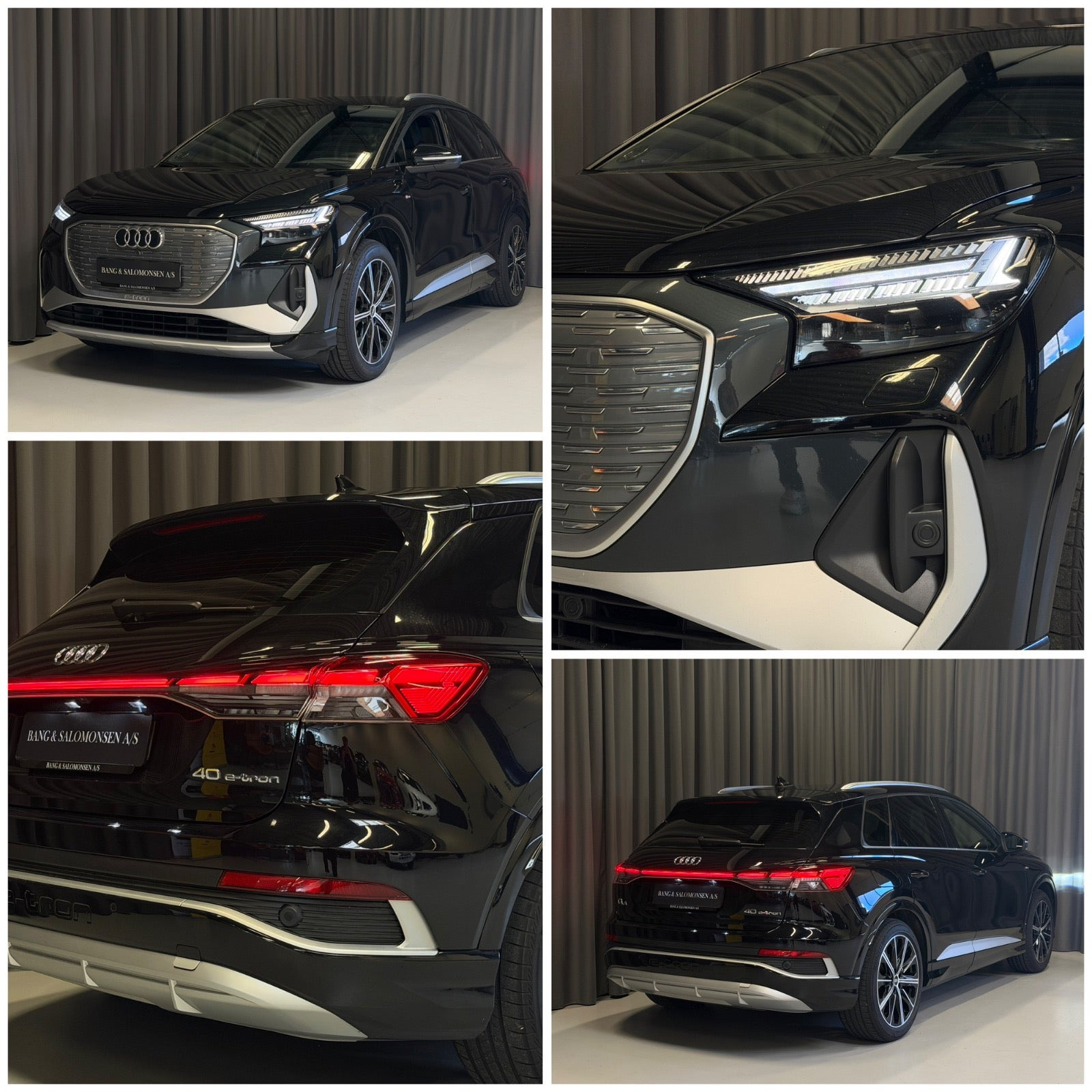 Sort Audi Q4 e-tron fra 2022