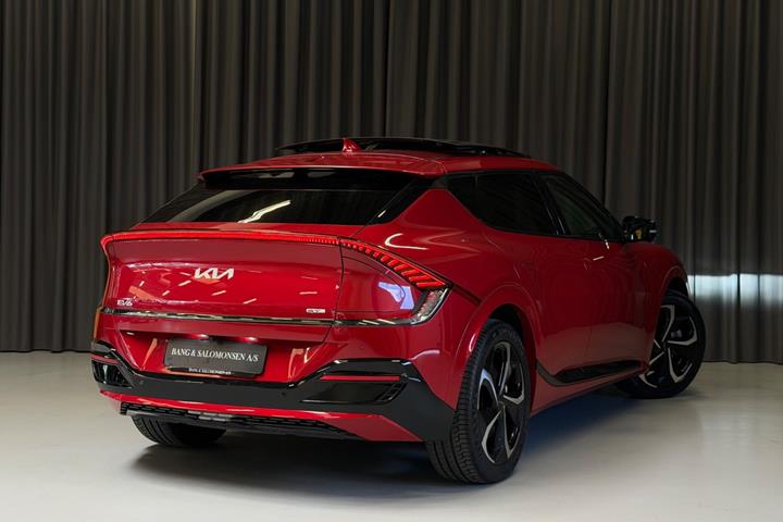 Rød Kia EV6 fra 2021