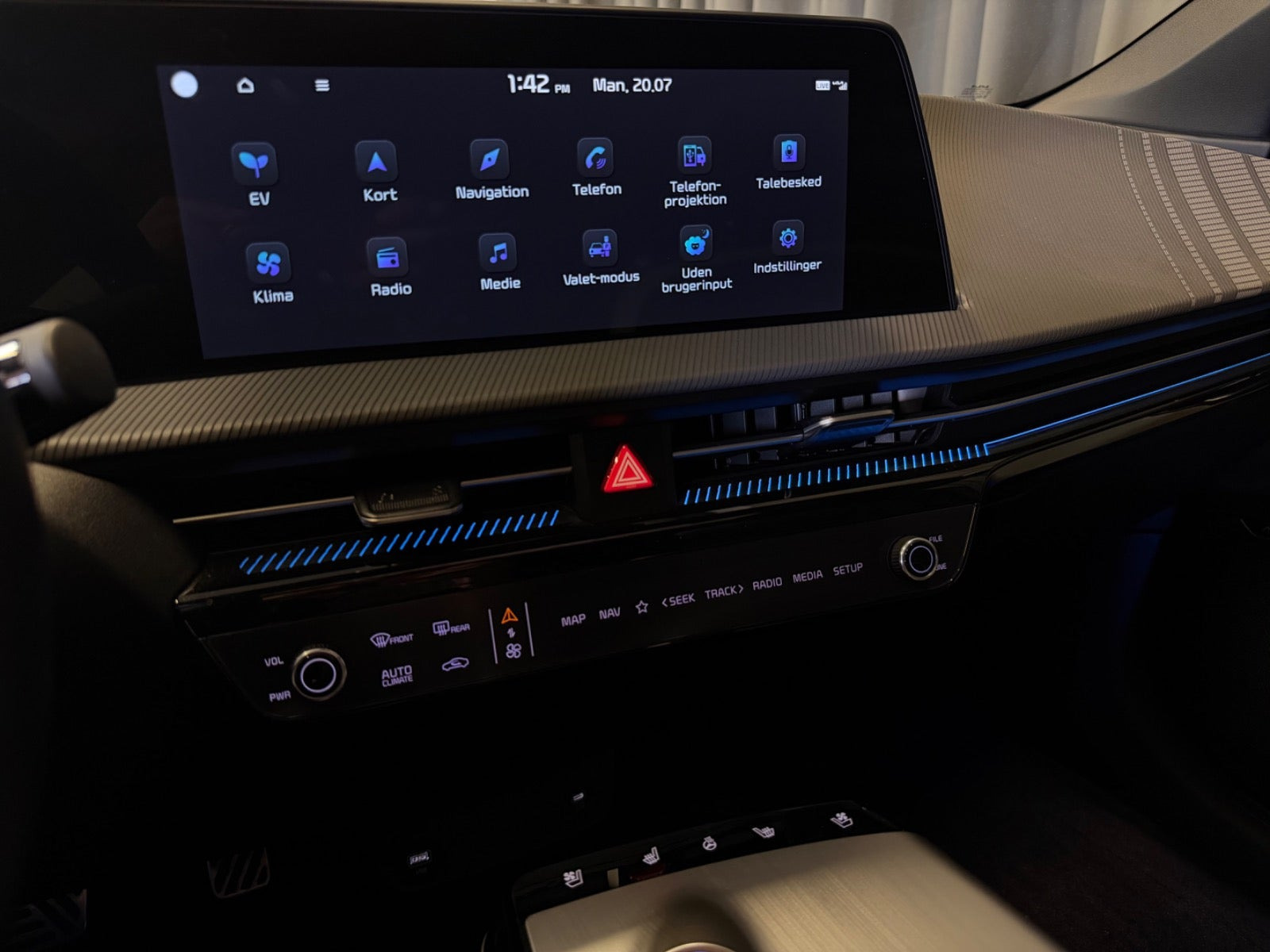 Rød Kia EV6 fra 2021
