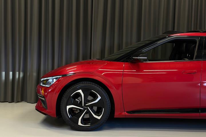 Rød Kia EV6 fra 2021