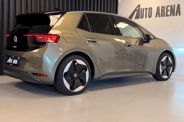 Grøn VW ID.3 fra 2023