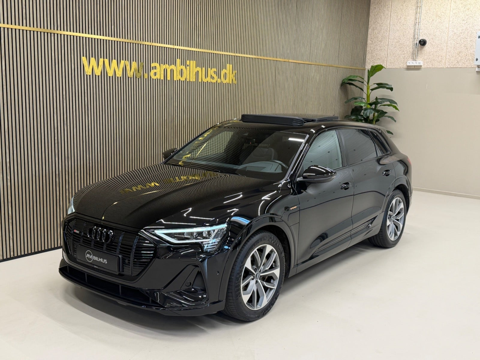 Sort Audi e-tron fra 2021