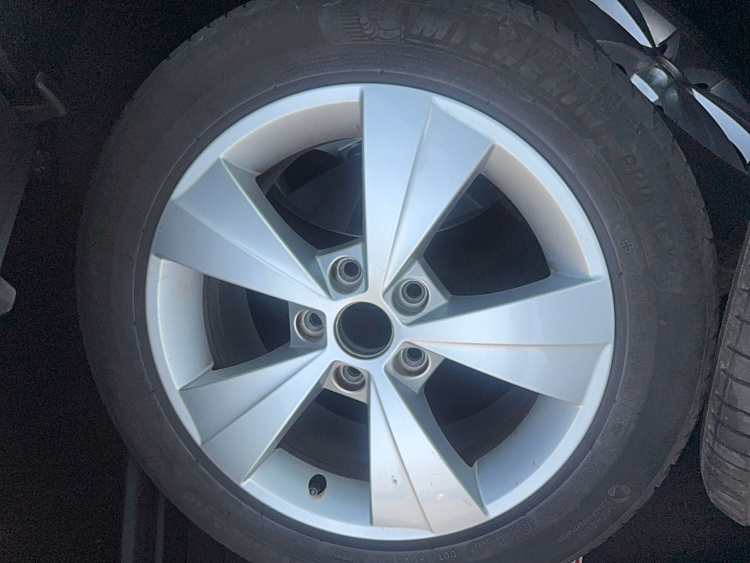 Sort Skoda Octavia fra 2018