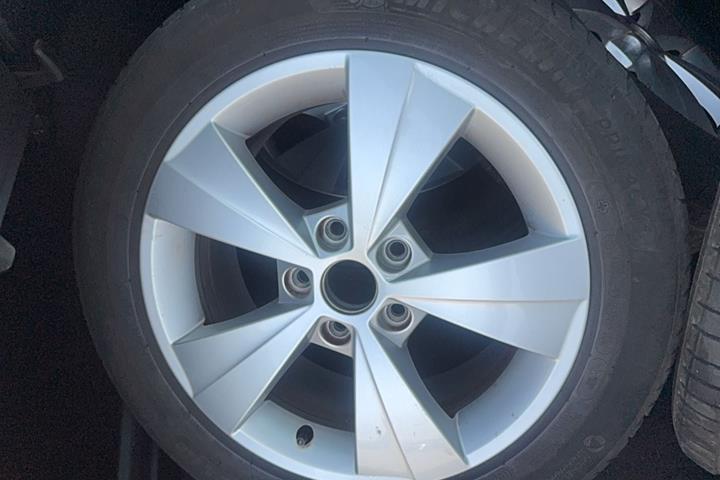 Sort Skoda Octavia fra 2018