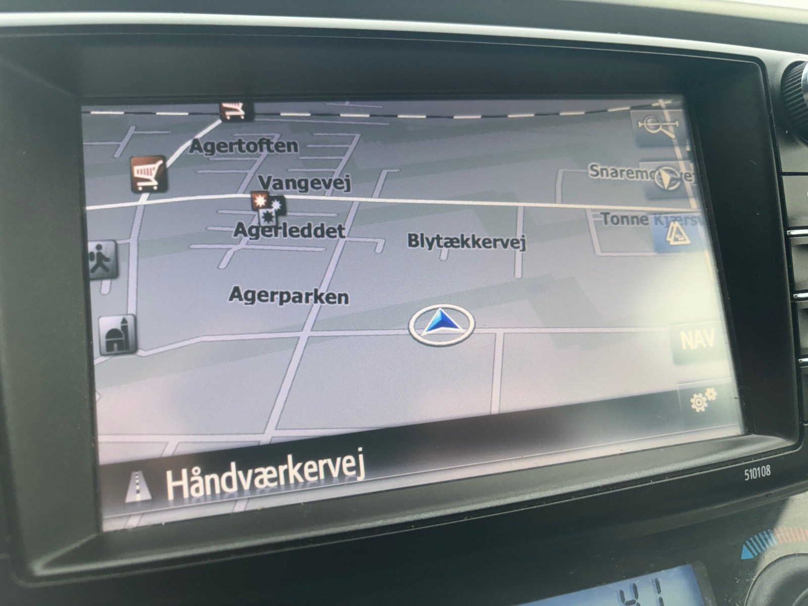 Sort Toyota RAV4 fra 2017