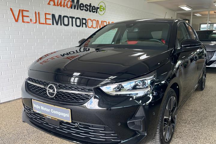Sort Opel Corsa-e fra 2023
