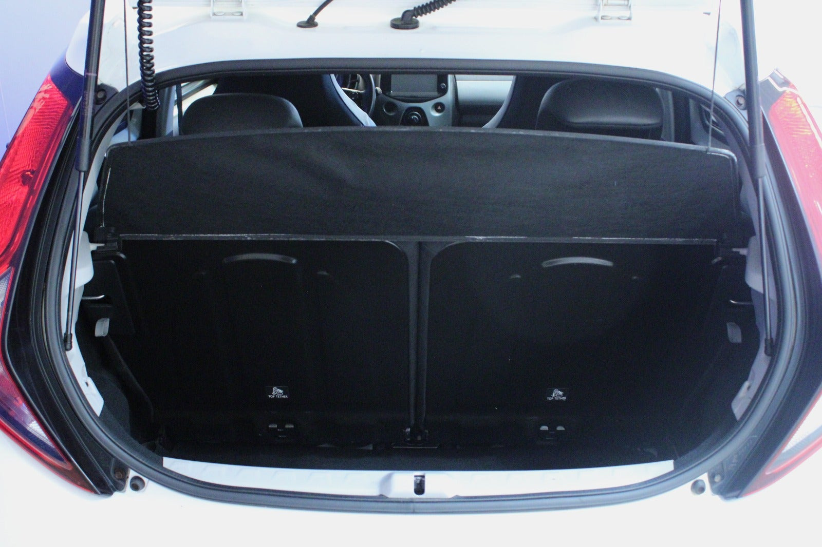 Hvid Toyota Aygo fra 2018