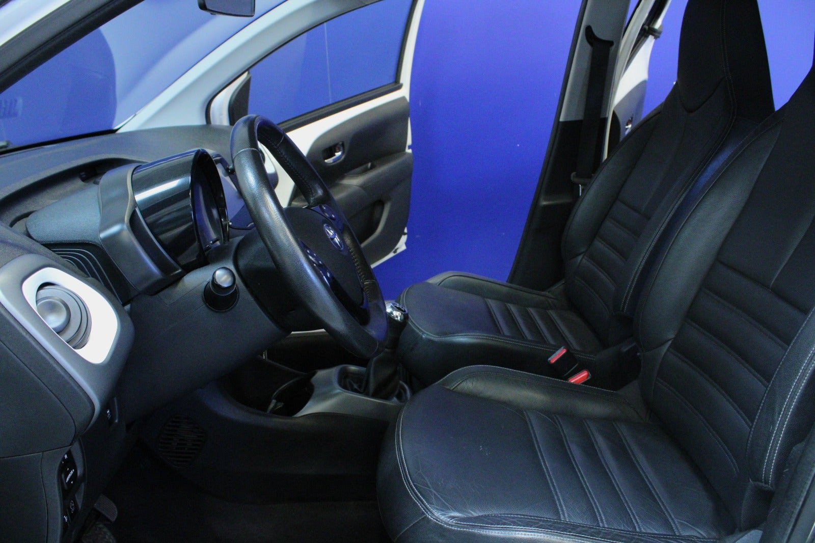 Hvid Toyota Aygo fra 2018