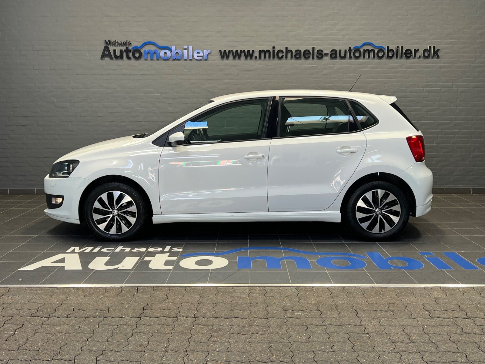 Hvid VW Polo fra 2016