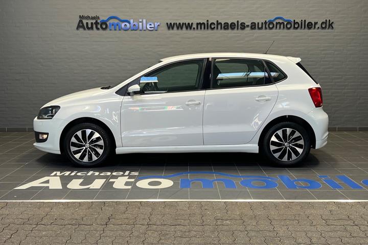 Hvid VW Polo fra 2016