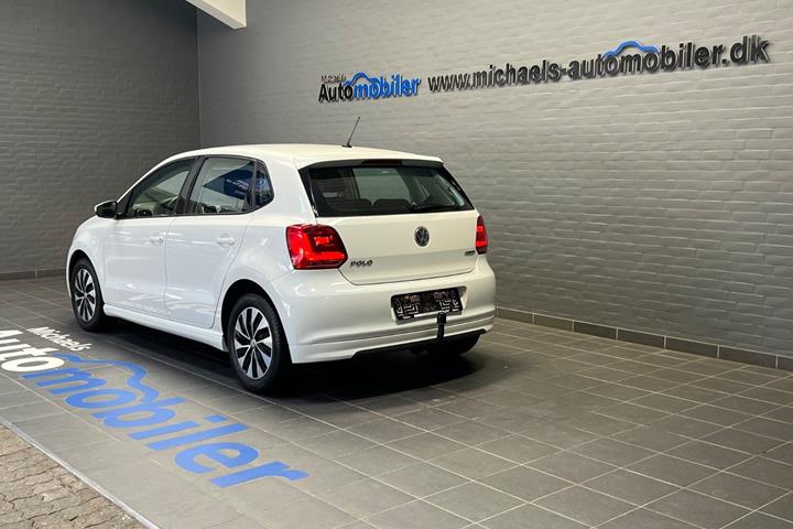 Hvid VW Polo fra 2016