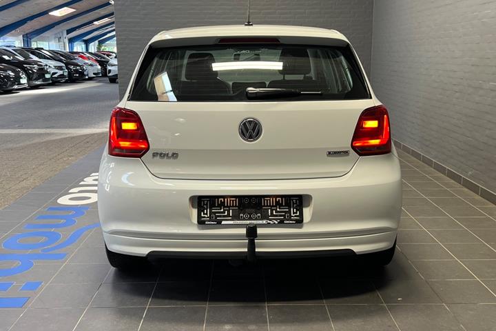 Hvid VW Polo fra 2016