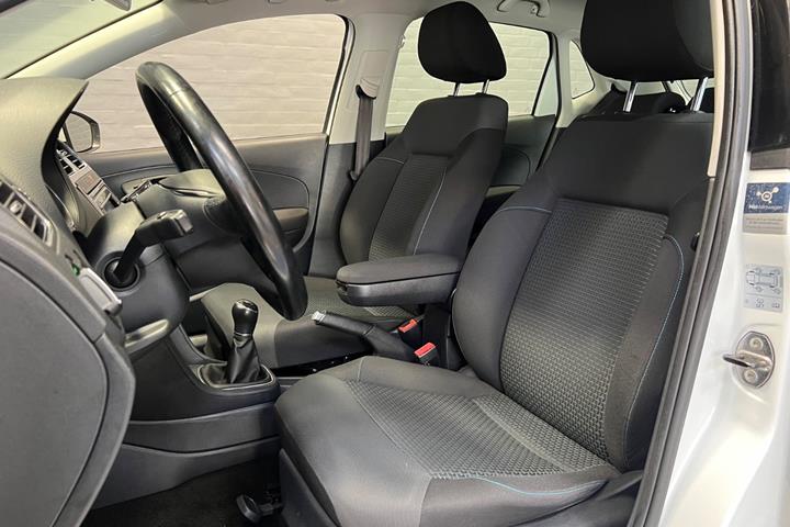 Hvid VW Polo fra 2016